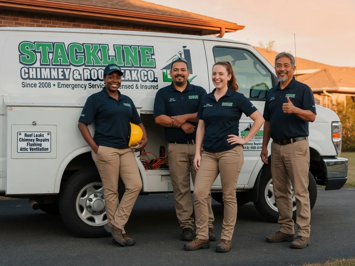 Chimney flashing repair company in Bradley, AR